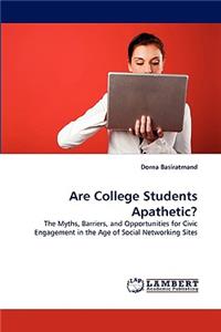 Are College Students Apathetic?