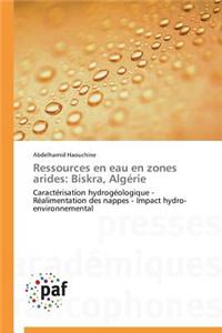 Ressources En Eau En Zones Arides