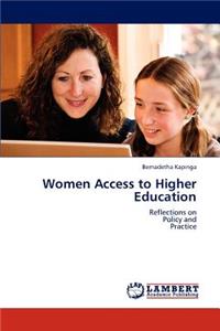 Women Access to Higher Education