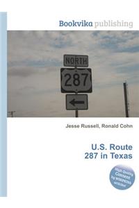 U.S. Route 287 in Texas