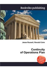 Continuity of Operations Plan