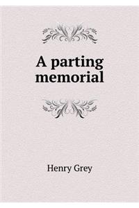 A Parting Memorial