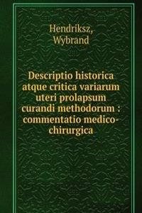 DESCRIPTIO HISTORICA ATQUE CRITICA VARI
