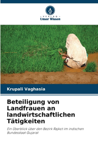 Beteiligung von Landfrauen an landwirtschaftlichen Tätigkeiten