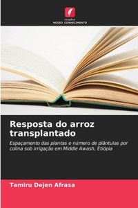 Resposta do arroz transplantado