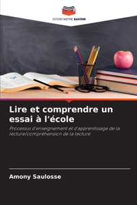 Lire et comprendre un essai à l'école