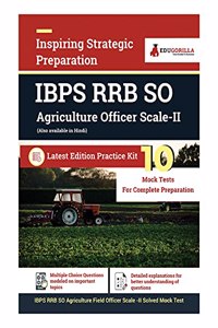IBPS RRB SO Agriculture Field Officer Scale-II 8 Full-length Mock Tests + 18 Sectional Tests Latest Edition Practice Kit