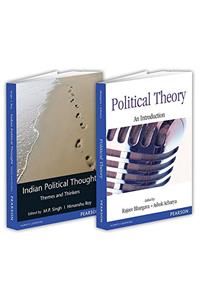 Political Science combo of Political Theory & Indian Political Thought (Set of 2 books)