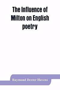 influence of Milton on English poetry