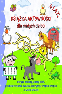 Książka Aktywności dla malych dzieci 4 lat+