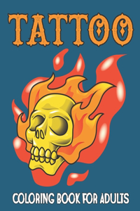 Tattoo Coloring Book for Adults