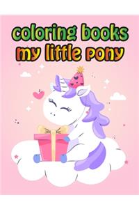 Coloring Books My Little Pony