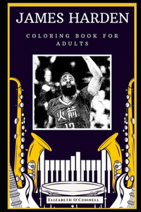 James Harden Coloring Book for Adults