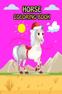 Horse Coloring Book