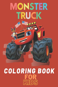 Monster Truck Coloring Book