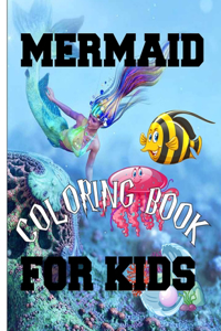 Mermaid Coloring Book For Kids