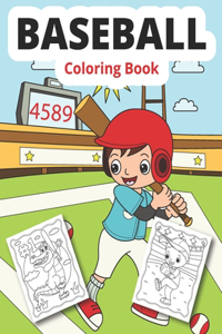 Baseball Coloring Book