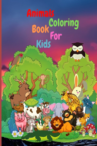 animals coloring book for kids