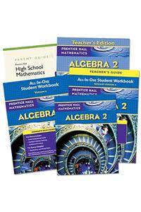 Prentice Hall High School 2009 Algebra 2 Home School Bundle Kit Grade 9/12