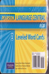 Reading 2010 English Language Development Word Cards Grade 1