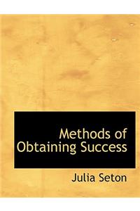 Methods of Obtaining Success