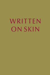 Written On Skin (Cased Score)