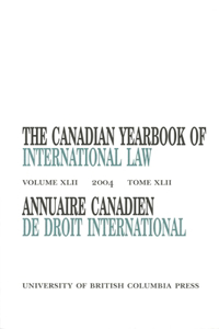 Canadian Yearbook of International Law, Vol. 43, 2005