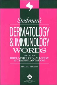Stedman's Dermatology and Immunology Words