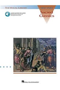 Sacred Classics the Vocal Library High Voice - Book/Online Audio