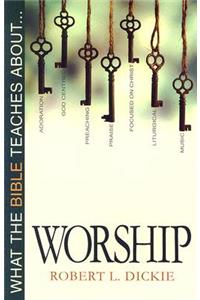 What the Bible Teaches about Worship