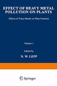 Effect of Heavy Metal Pollution on Plants