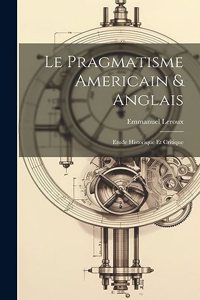 pragmatisme americain & anglais