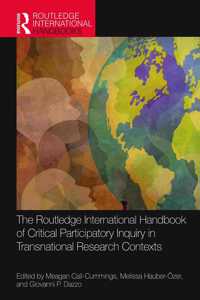 Routledge International Handbook of Critical Participatory Inquiry in Transnational Research Contexts