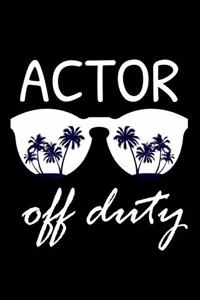 Actor Off Duty
