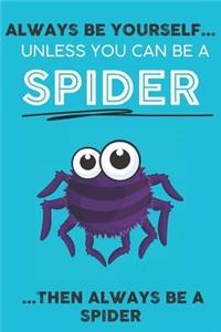 Always Be YourSelf Unless You Can Be A Spider Then Always Be A Spider