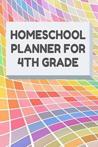 Homeschool Planner for 4th Grade