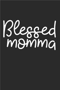 Blessed Momma: 6x9 Taccuino Cristiano Foderato O Silent Time Journal - Giornale Della Bibbia O Libro Di Preghiera Per Uomini E Donne