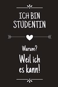 Ich bin Studentin