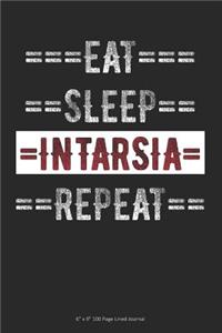 Eat Sleep Intarsia Repeat
