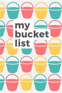 My Bucket List