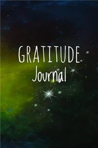 Gratitude Journal: Space Design (2) Design Lined Journal With Daily Self Care Gratitude Prompt For Thanksgiving & Daily Inner Reflection