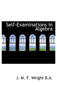 Self-Examinations in Algebra