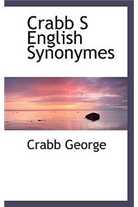 Crabb S English Synonymes