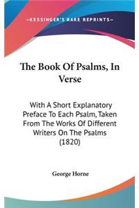 The Book Of Psalms, In Verse