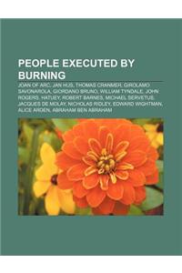 People Executed by Burning