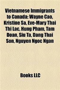 Vietnamese Immigrants to Canada