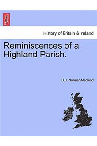 Reminiscences of a Highland Parish.