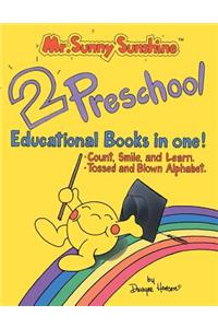 Mr. Sunny Sunshine Two Preschool Educational Books in One!