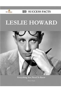 Leslie Howard 190 Success Facts - Everything You Need to Know about Leslie Howard