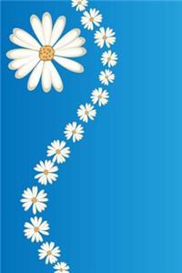 Mind Blowing Blue Flower Pattern Journal
